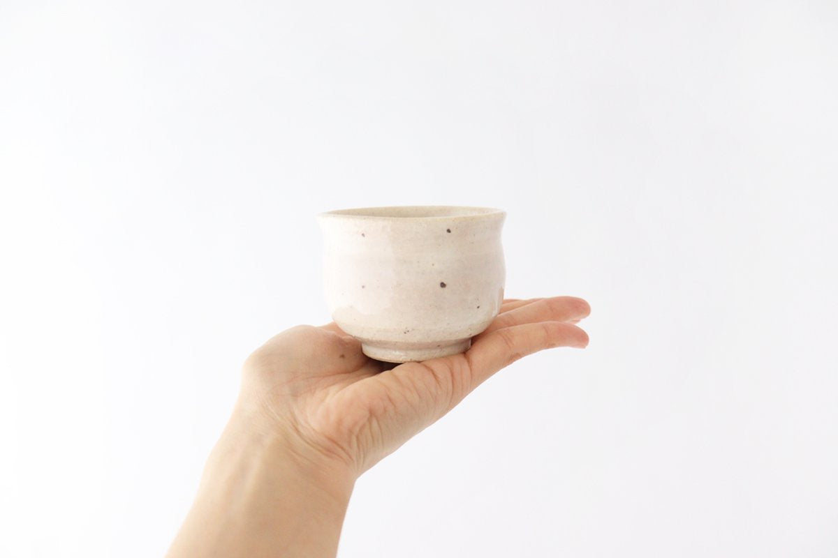 Japamese Cup White Kohiki | Yunomi Iga Ware