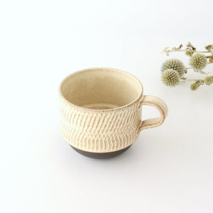 Stack Mug Tobikanna Ivory | Mino Ware