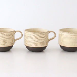 Stack Mug Tobikanna Ivory | Mino Ware