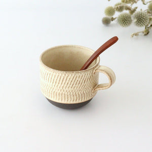 Stack Mug Tobikanna Ivory | Mino Ware