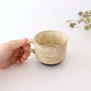 Stack Mug Tobikanna Ivory | Mino Ware