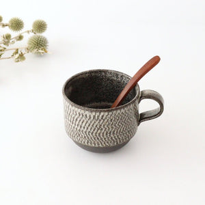 Stack Mug Tobikanna Black | Mino Ware