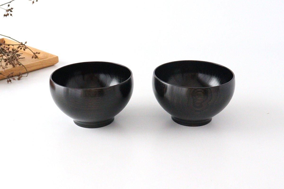 Co Chitose Soup Bowl Black | Yamanaka Lacquerware