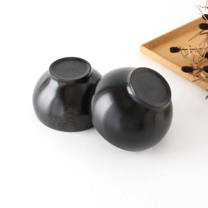 Co Chitose Soup Bowl Black | Yamanaka Lacquerware