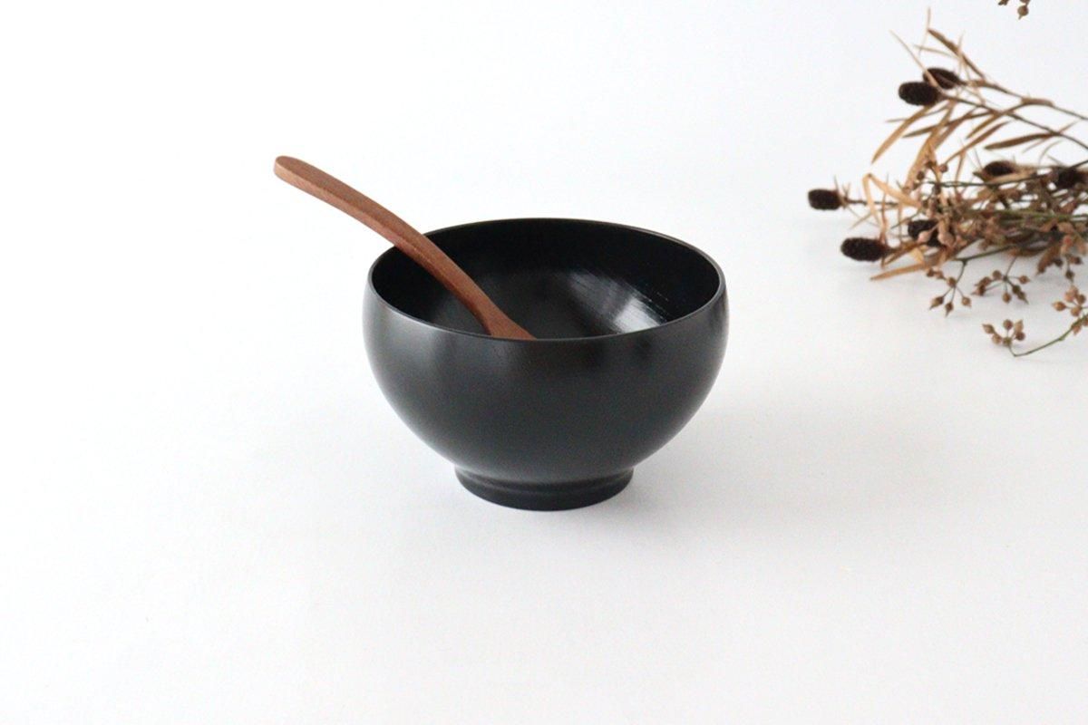Co Chitose Soup Bowl Black | Yamanaka Lacquerware