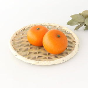 Japanese Bamboo Bascketery Tray 21cm | Niigata Bamboo Crafts