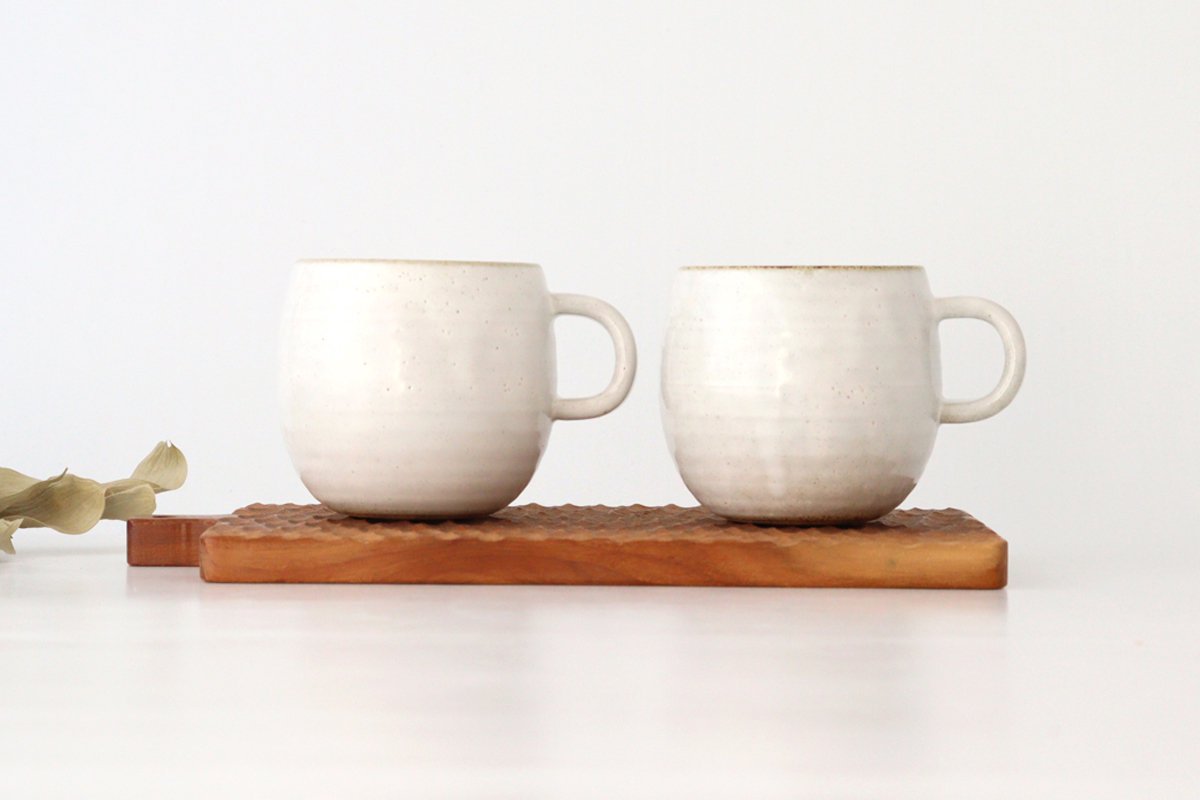 Bowl Mug Off-white | Mino Ware