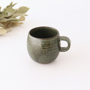 Bowl Mug Khaki Green | Mino Ware