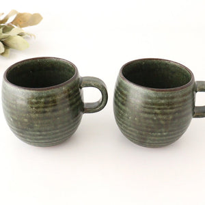 Bowl Mug Khaki Green | Mino Ware