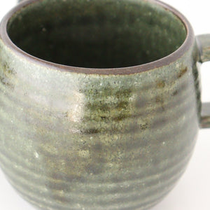 Bowl Mug Khaki Green | Mino Ware