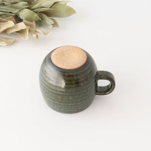 Bowl Mug Khaki Green | Mino Ware