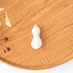 Chopstick Rest White Gourd | Hashioki Arita Ware