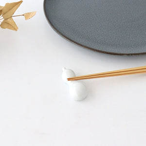 Chopstick Rest White Gourd | Hashioki Arita Ware