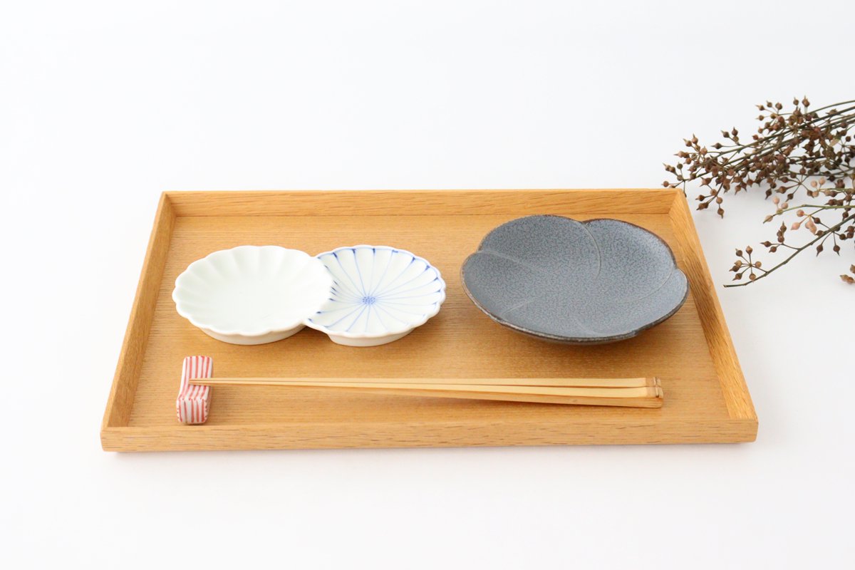 Two Chrysanthemum Sauce Plate | Arita ware