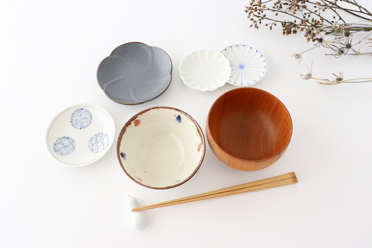 Small Round Plate Blue Round Pattern 7.6㎝・3in | Arita Ware