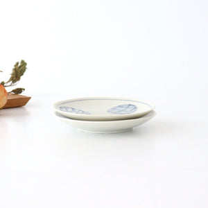 Small Round Plate Blue Round Pattern 7.6㎝・3in | Arita Ware