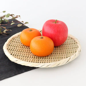 Japanese Bamboo Bascketery Tray 24cm | Niigata Bamboo Crafts