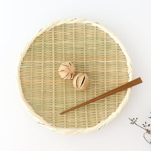 Japanese Bamboo Bascketery Tray 30cm | Niigata Bamboo Crafts