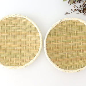 Japanese Bamboo Bascketery Tray 30cm | Niigata Bamboo Crafts