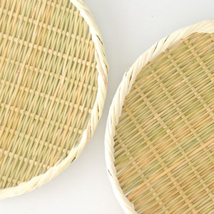 Japanese Bamboo Bascketery Tray 30cm | Niigata Bamboo Crafts