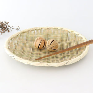 Japanese Bamboo Bascketery Tray 30cm | Niigata Bamboo Crafts