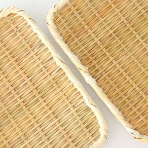 Japanese Bamboo Bascketery Square Tray 24cm | Niigata Bamboo Crafts