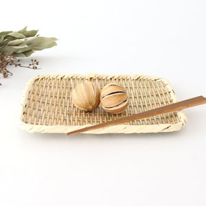 Japanese Bamboo Bascketery Square Tray 24cm | Niigata Bamboo Crafts