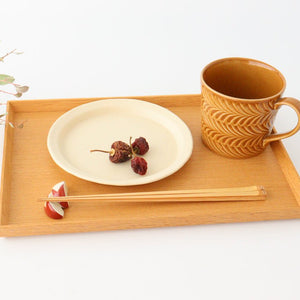 Chopstick Rest Apple Bunny | Hashioki Hasami Ware