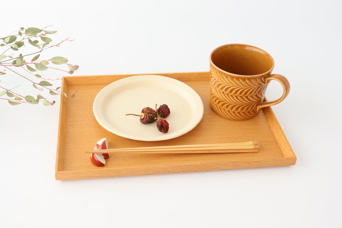 Chopstick Rest Apple Bunny | Hashioki Hasami Ware