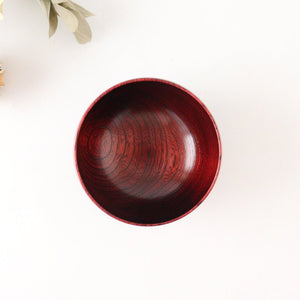 Co Chitose Soup Bowl Vermillion Zelkova | Yamanaka Lacquerware