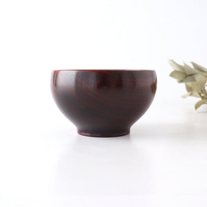 Co Chitose Soup Bowl Vermillion Zelkova | Yamanaka Lacquerware