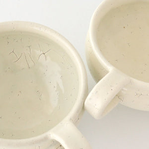 Minami Kiln Soup Cup White | Mino Ware