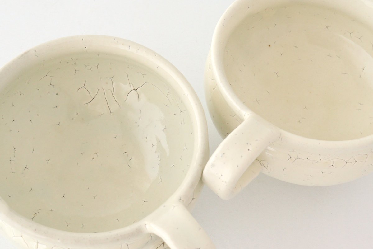 Minami Kiln Soup Cup White | Mino Ware