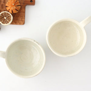 Minami Kiln Soup Cup White | Mino Ware