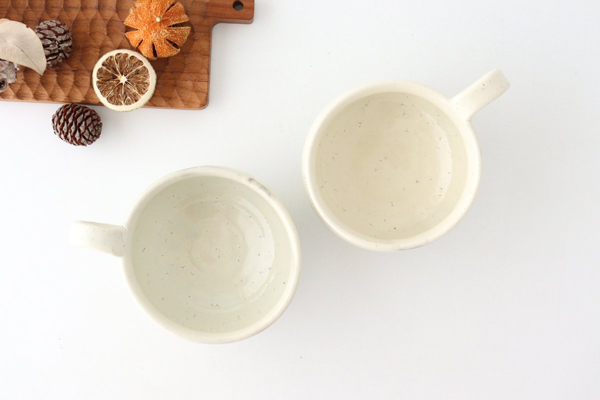 Minami Kiln Soup Cup White | Mino Ware