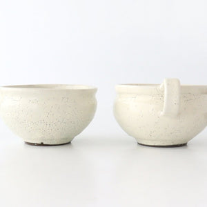 Minami Kiln Soup Cup White | Mino Ware