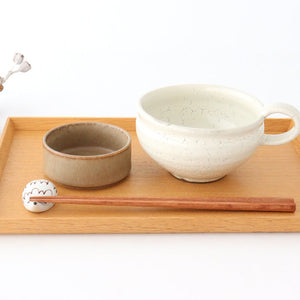 Minami Kiln Soup Cup White | Mino Ware