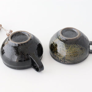 Minami Kiln Soup Cup Black | Mino Ware