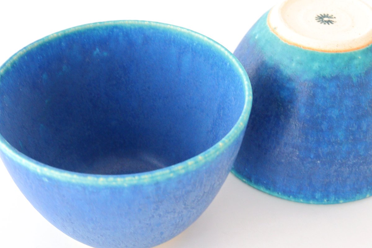 Salad Bowl Turquoise | Serving Bowl Shigaraki Ware