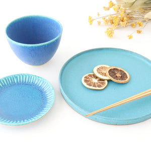 Salad Bowl Turquoise | Serving Bowl Shigaraki Ware