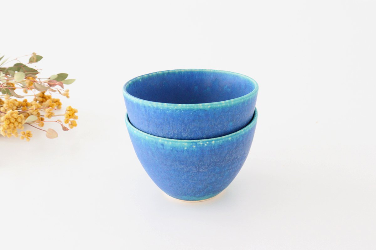 Salad Bowl Turquoise | Serving Bowl Shigaraki Ware