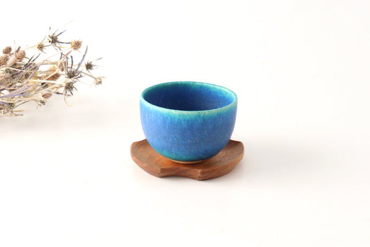 Small Cup Turquoise | Yunomi Shigaraki ware