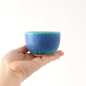 Small Cup Turquoise | Yunomi Shigaraki ware