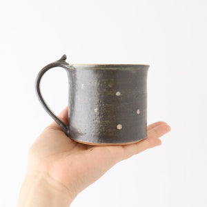 Mug Dot Black | Shigaraki Ware