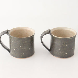 Mug Dot Black | Shigaraki Ware