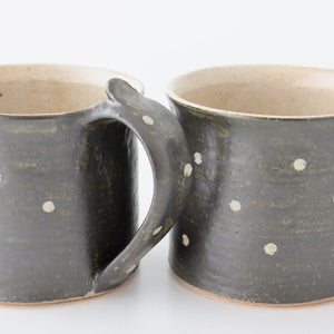 Mug Dot Black | Shigaraki Ware