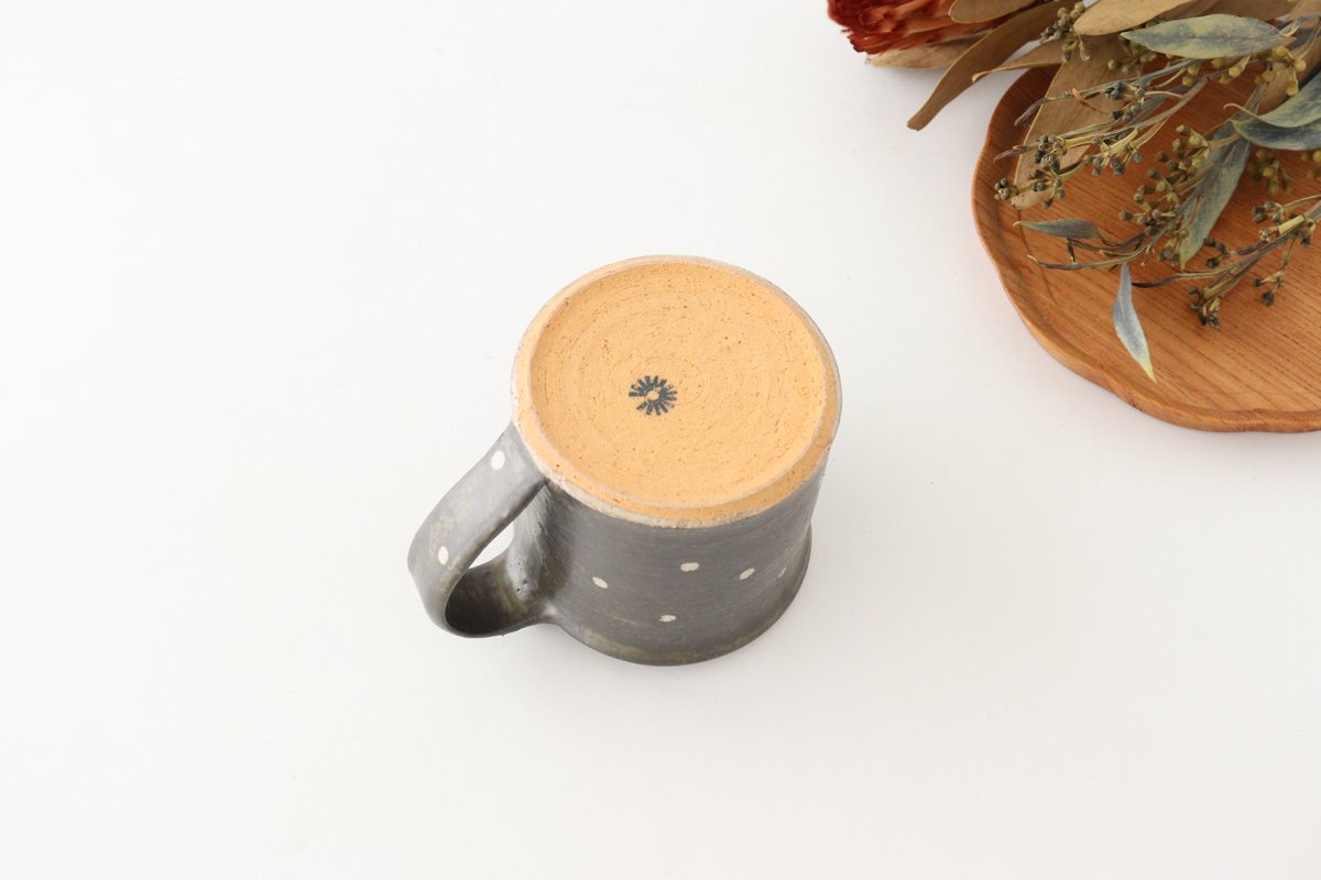 Mug Dot Black | Shigaraki Ware