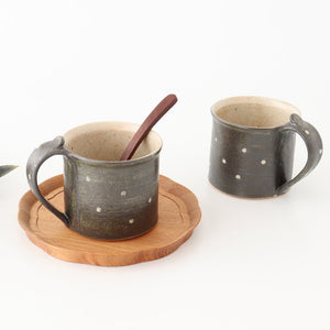 Mug Dot Black | Shigaraki Ware