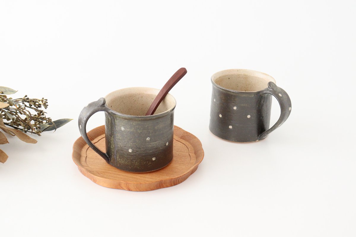 Mug Dot Black | Shigaraki Ware