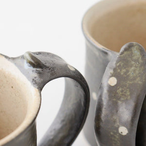 Mug Dot Black | Shigaraki Ware